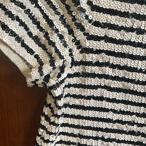 J. Crew black and white sequins - Picture 3 of 10